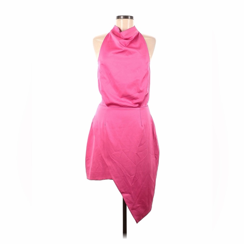 Elliatt - Lilah Halter Neck Dress in Fuscia Medium - Picture 5 of 9